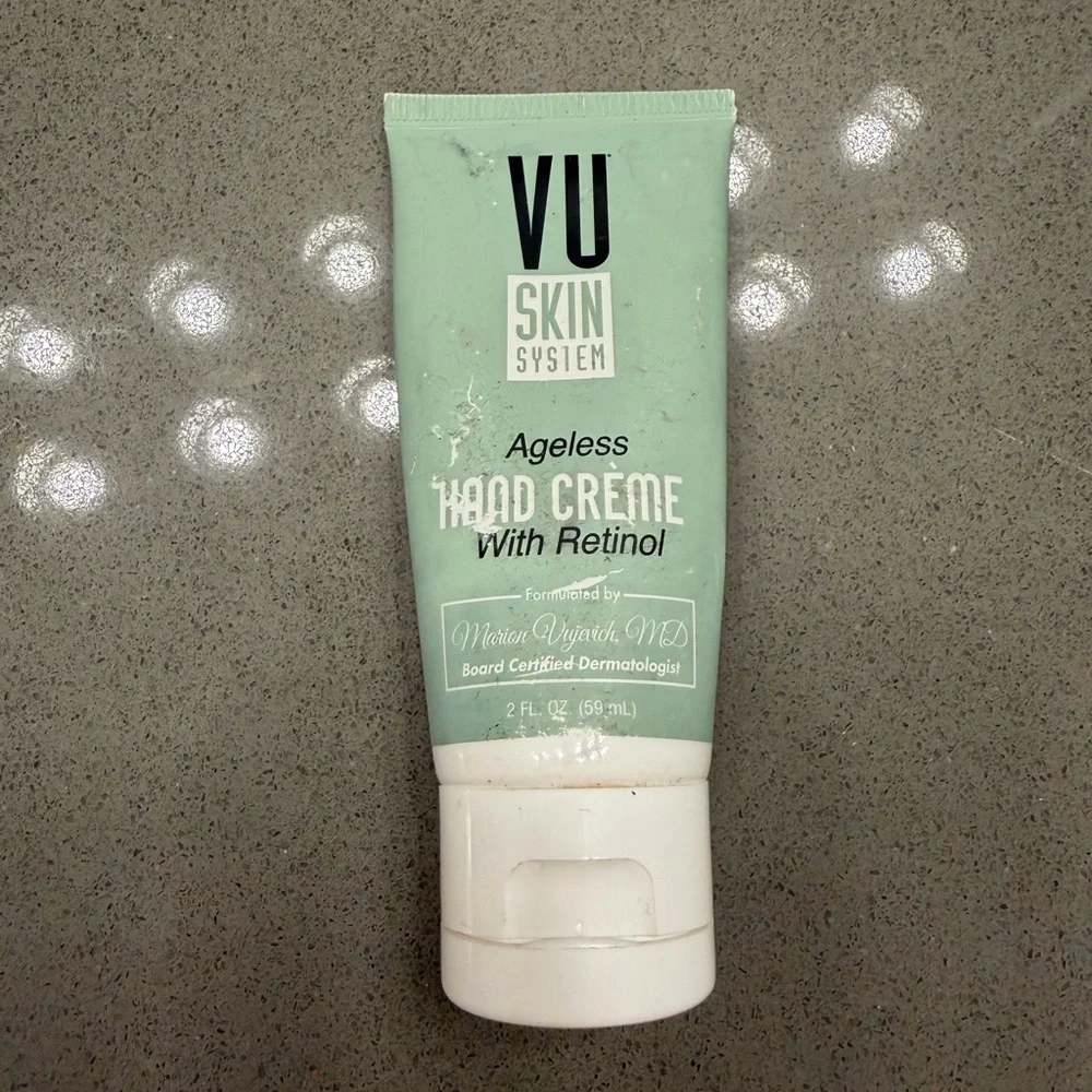 VU Skin System Ageless Hand Crème with Retinol Anti-Aging Lotion 2 fl oz